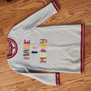 Hannah Banana Rhinestone Sweatshirt Dress, Girls 6